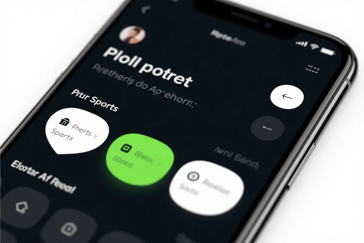 雷速体育 App UI 预览